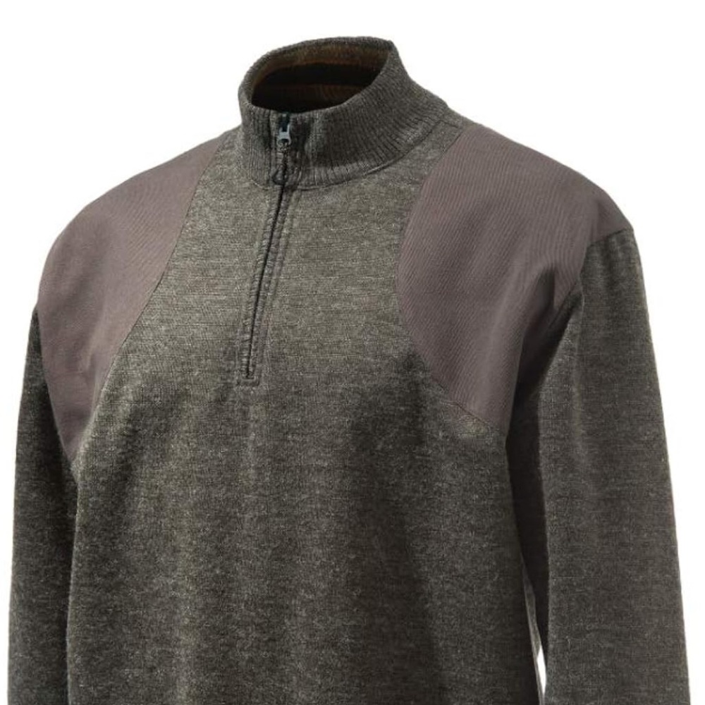 Beretta Hunting 1/4 Zip Wool Blend Hunting Sweater with Lining  / XL